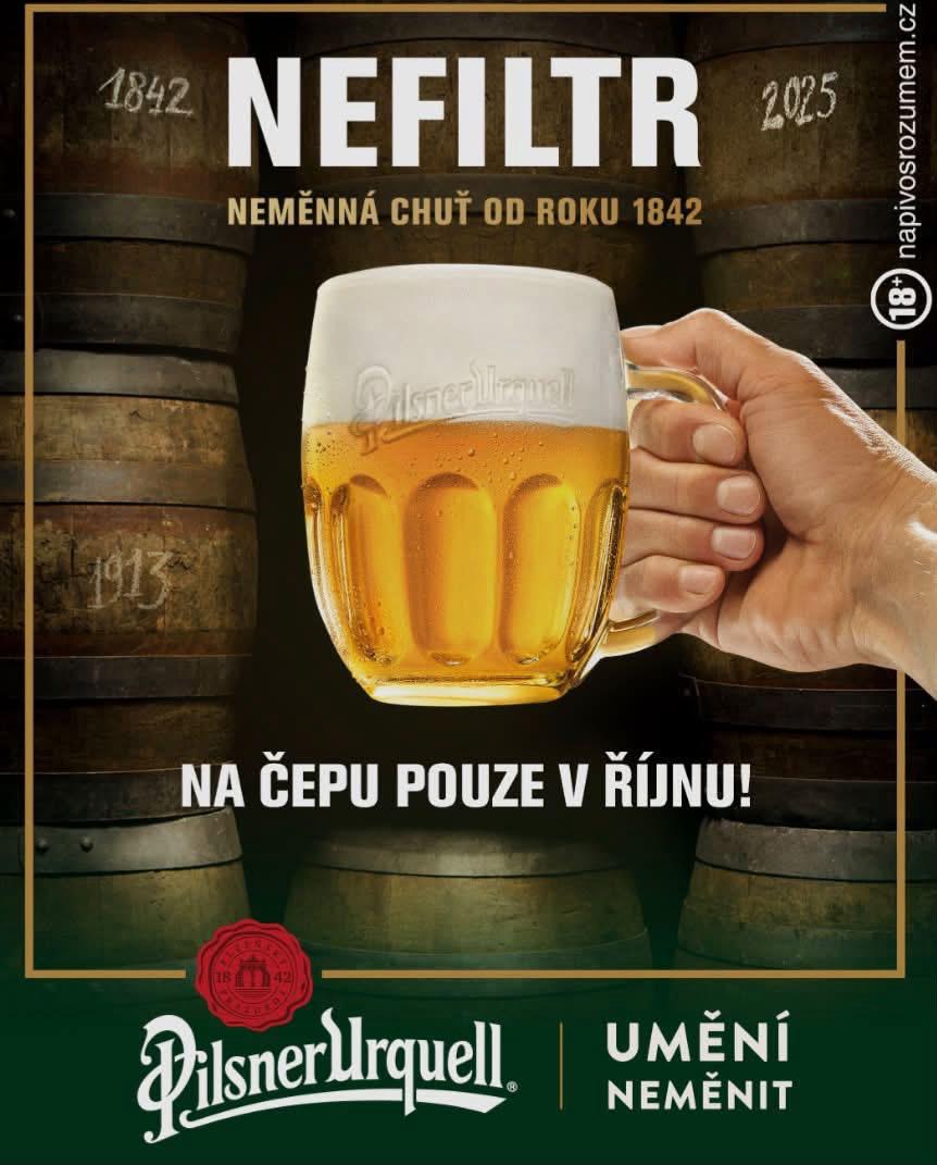 nefiltr na čepu